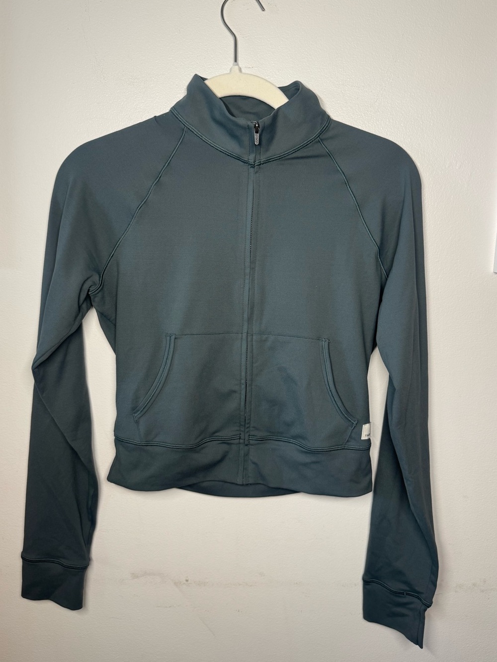 Vuori Halo Mini Track Jacket- Agate Green